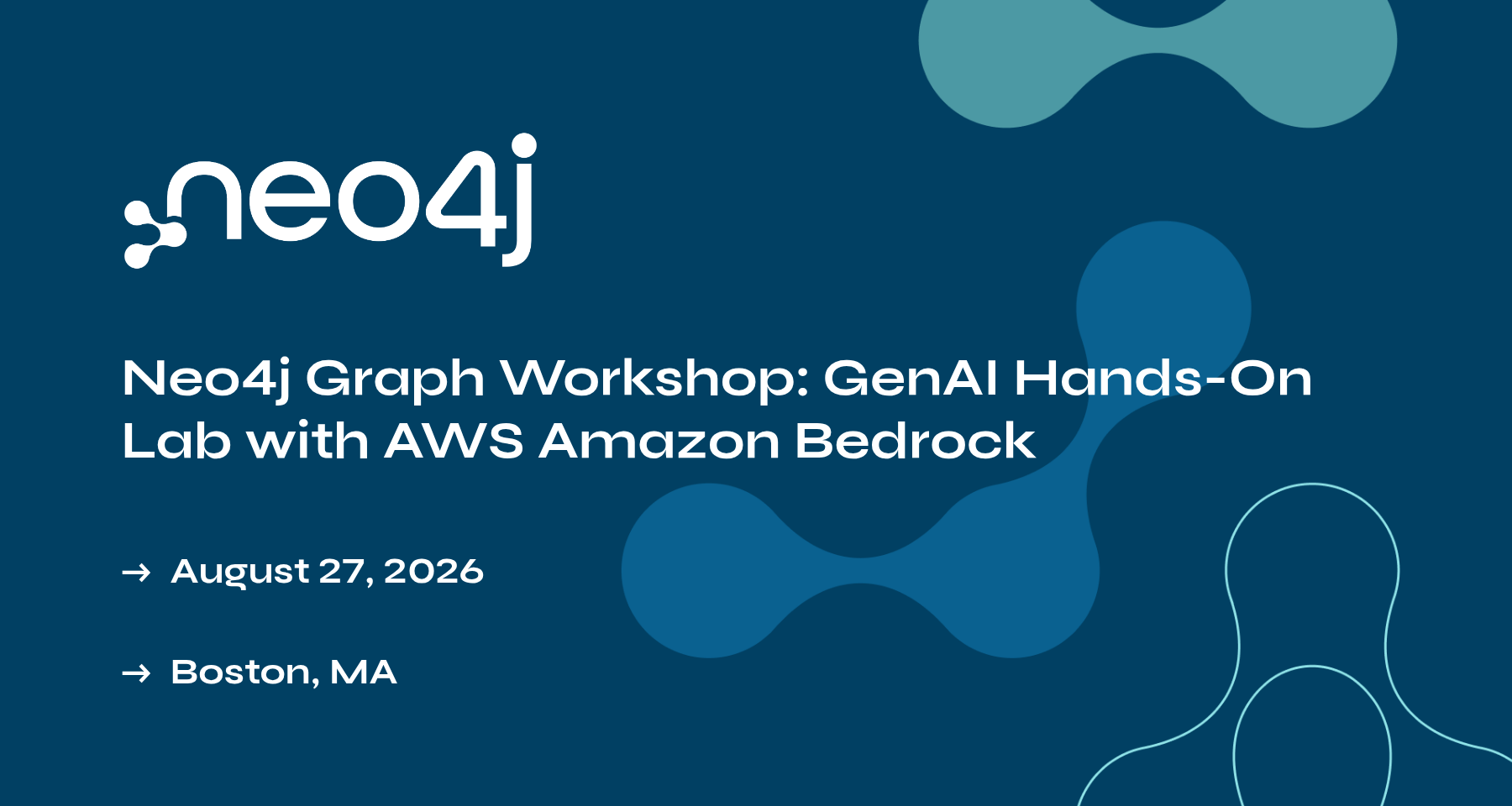 Neo4j Graph Workshop: GenAI Hands-On Lab with AWS Amazon Bedrock