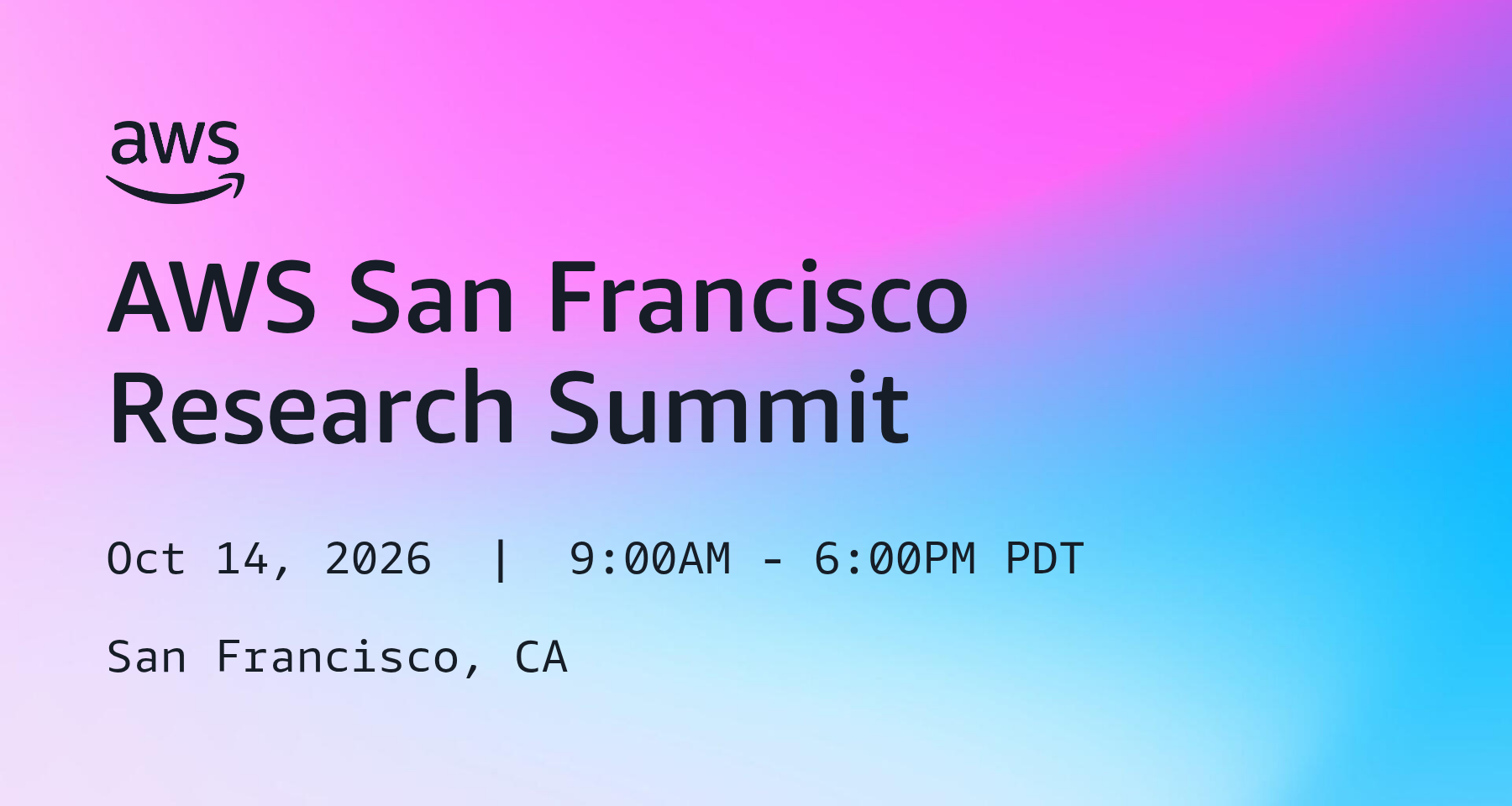 SF Research Summit event artwork