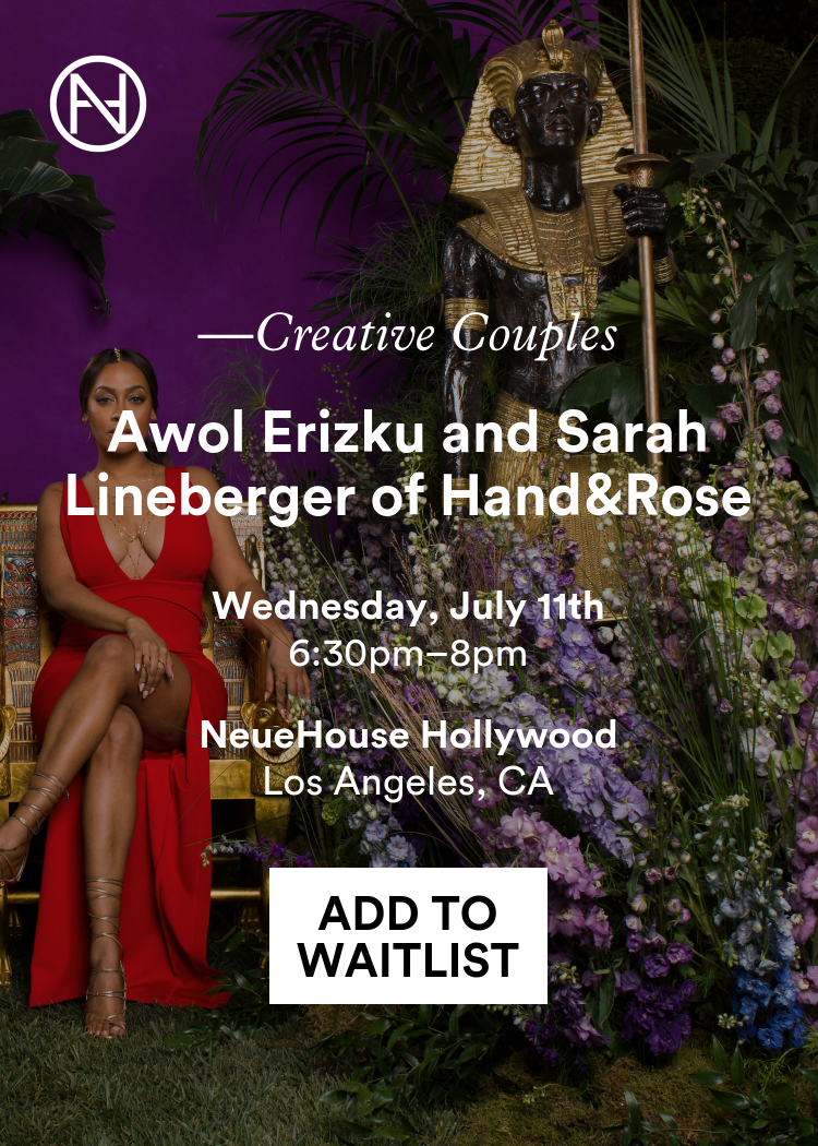 Sarah Lineberger Creative Couples: Awol Erizku and Sarah Lineberger of Hand&Rose