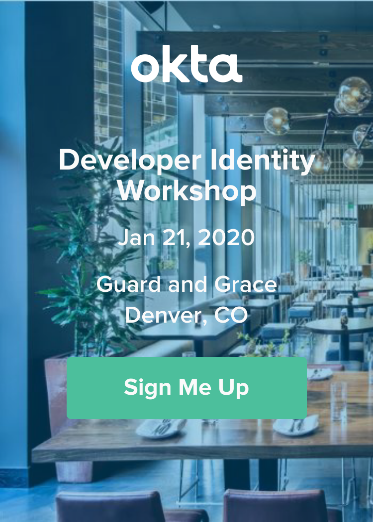 Developer Identity Workshop